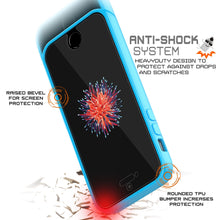 Charger l'image dans la galerie, iPhone SE/5S/5 Case Punkcase® LUCID 2.0 Light Blue Series w/ PUNK SHIELD Screen Protector | Ultra Fit (Color in image: black)