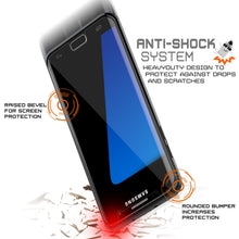 Load image into Gallery viewer, S7 Edge Case Punkcase® LUCID 2.0 Black Series w/ PUNK SHIELD Screen Protector | Ultra Fit (Color in image: light blue)