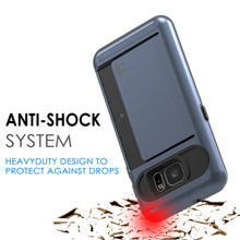 Charger l'image dans la galerie, Galaxy Note 5 Case PunkCase CLUTCH Navy Series Slim Armor Soft Cover Case w/ Tempered Glass (Color in image: White)