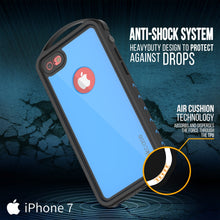 Charger l'image dans la galerie, iPhone 7 Waterproof Case, Punkcase ALPINE Series, Light Blue | Heavy Duty Armor Cover (Color in image: white)