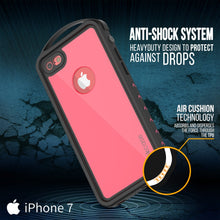 Charger l'image dans la galerie, iPhone 7 Waterproof Case, Punkcase ALPINE Series, Pink | Heavy Duty Armor Cover (Color in image: light green)