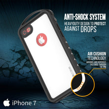 Charger l'image dans la galerie, iPhone 7 Waterproof Case, Punkcase ALPINE Series, White | Heavy Duty Armor Cover (Color in image: red)