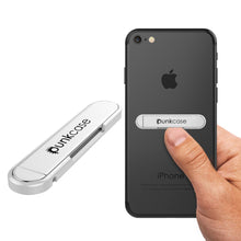 Load image into Gallery viewer, PUNKCASE FlickStick Universal Cell Phone Kickstand for all Mobile Phones & Cases with Flat Backs, One Finger Operation (White) (Color in image: White)