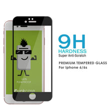 Load image into Gallery viewer, iPhone 6S/6 BlackTempered Glass Screen Protector, Punkcase SHIELD Protector 0.33mm Thick 9H (Color in image: White)