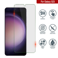 Charger l'image dans la galerie, Galaxy S23 Punkcase Blanc Verre SHIELD Protecteur d'écran en verre trempé d'une épaisseur de 0,33 mm et d'une dureté de 9H
