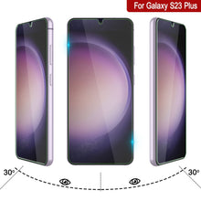Charger l'image dans la galerie, Galaxy S23+ Plus Coque Punkcase en verre Black SHIELD Protecteur d'écran en verre trempé d'une épaisseur de 0,33 mm et d'une dureté de 9H.