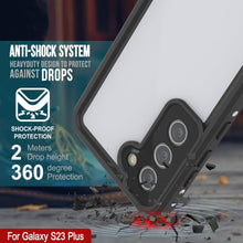 Charger l'image dans la galerie, Étui étanche Galaxy S23+ Plus, Punkcase StudStar Blanc mince de 6,6 pieds résistant IP68 aux chocs/neige