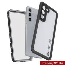 Charger l'image dans la galerie, Étui étanche Galaxy S23+ Plus, Punkcase StudStar Blanc mince de 6,6 pieds résistant IP68 aux chocs/neige