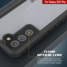 Charger l'image dans la galerie, Coque étanche Galaxy S23+ Plus PunkCase StudStar claire et fine, résistante à l'eau jusqu'à 6,6 pieds sous l'eau, IP68, protège contre les chocs/neige.