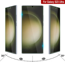 Charger l'image dans la galerie, Galaxy S23 Ultra Coque blanche en verre Punkcase Glass SHIELD Protecteur d'écran en verre trempé 0,33 mm d'épaisseur Verre 9H