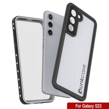 Charger l'image dans la galerie, Étui étanche Galaxy S23, Punkcase StudStar Blanc mince, sous-marin jusqu'à 6,6 pieds, IP68 anti-choc/neige