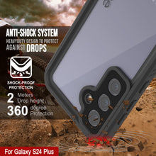 Charger l'image dans la galerie, Coque étanche pour Galaxy S24+ Plus PunkCase StudStar transparente et fine, 2 m, étanche IP68, résistante aux chocs et à la neige