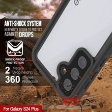 Charger l'image dans la galerie, Coque étanche pour Galaxy S24+ Plus, Punkcase StudStar White Thin 2 m sous l'eau IP68 Résistant aux chocs et à la neige