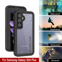 Charger l'image dans la galerie, Coque étanche pour Galaxy S24+ Plus PunkCase StudStar transparente et fine, 2 m, étanche IP68, résistante aux chocs et à la neige