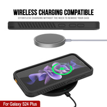 Charger l'image dans la galerie, Coque étanche pour Galaxy S24+ Plus PunkCase StudStar transparente et fine, 2 m, étanche IP68, résistante aux chocs et à la neige