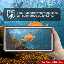 Load image into Gallery viewer, Coque étanche ultra-résistante pour Galaxy S24, Punkcase StudStar White Thin 2 m sous l'eau IP68, résistante aux chocs et à la neige