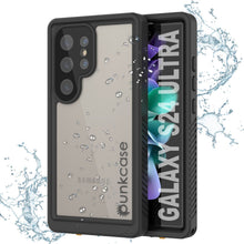 Load image into Gallery viewer, Coque ultra étanche pour Galaxy S24 PunkCase StudStar transparente et fine, 2 m, résistante aux chocs et à la neige, IP68