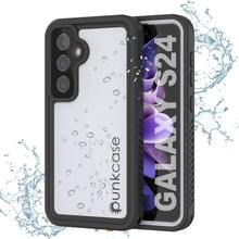Load image into Gallery viewer, Coque étanche pour Galaxy S24, Punkcase StudStar White Thin 6,2 pieds sous l'eau IP68 résistant aux chocs et à la neige