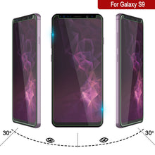 Load image into Gallery viewer, Galaxy S9 Punkcase Verre SHIELD en verre trempé protecteur d'écran noir de 0,33 mm d'épaisseur en verre à 9H.