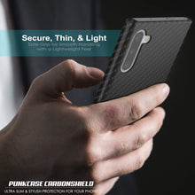 Charger l'image dans la galerie, Galaxy Note 10 Case, Punkcase CarbonShield, Heavy Duty & Ultra Thin Cover