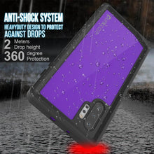 Charger l'image dans la galerie, Galaxy Note 10+ Plus Waterproof Case, Punkcase Studstar Purple Series Thin Armor Cover (Color in image: teal)