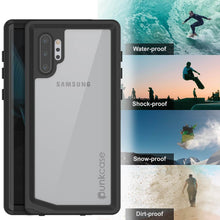 Load image into Gallery viewer, Galaxy Note 10+ Plus Waterproof Case, Punkcase Studstar Clear Thin Armor Cover (Color in image: teal)