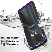Charger l'image dans la galerie, Galaxy Note 10+ Plus Waterproof Case, Punkcase Studstar Purple Series Thin Armor Cover (Color in image: white)