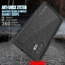 Charger l'image dans la galerie, Galaxy Note 10+ Plus Waterproof Case, Punkcase Studstar Black Thin Armor Cover (Color in image: light green)