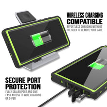 Load image into Gallery viewer, Galaxy Note 10+ Plus Waterproof Case, Punkcase Studstar Light Green Thin Armor Cover (Color in image: black)