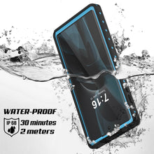 Charger l'image dans la galerie, Galaxy Note 10+ Plus Waterproof Case, Punkcase Studstar Light Blue Thin Armor Cover (Color in image: pink)