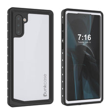 Charger l'image dans la galerie, Galaxy Note 10 Waterproof Case, Punkcase Studstar White Thin Armor Cover (Color in image: white)