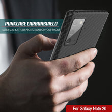 Charger l'image dans la galerie, Galaxy Note 20 Case, Punkcase CarbonShield, Heavy Duty & Ultra Thin Cover