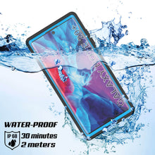 Load image into Gallery viewer, Galaxy Note 20 Ultra Waterproof Case, Punkcase Studstar Light Blue Thin Armor Cover (Color in image: black)