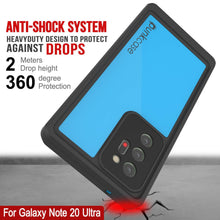 Load image into Gallery viewer, Galaxy Note 20 Ultra Waterproof Case, Punkcase Studstar Light Blue Thin Armor Cover (Color in image: teal)