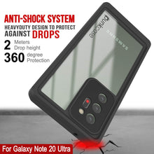 Charger l'image dans la galerie, Galaxy Note 20 Ultra Waterproof Case, Punkcase Studstar Clear Thin Armor Cover (Color in image: teal)