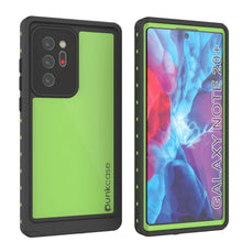 Charger l'image dans la galerie, Galaxy Note 20 Ultra Waterproof Case, Punkcase Studstar Light Green Thin Armor Cover (Color in image: light green)