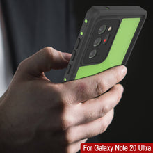 Charger l'image dans la galerie, Galaxy Note 20 Ultra Waterproof Case, Punkcase Studstar Light Green Thin Armor Cover (Color in image: white)