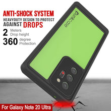 Charger l'image dans la galerie, Galaxy Note 20 Ultra Waterproof Case, Punkcase Studstar Light Green Thin Armor Cover (Color in image: pink)