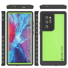 Charger l'image dans la galerie, Galaxy Note 20 Ultra Waterproof Case, Punkcase Studstar Light Green Thin Armor Cover (Color in image: teal)