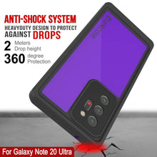 Charger l'image dans la galerie, Galaxy Note 20 Ultra Waterproof Case, Punkcase Studstar Purple Series Thin Armor Cover (Color in image: pink)