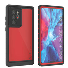 Charger l'image dans la galerie, Galaxy Note 20 Ultra Waterproof Case, Punkcase Studstar Red Series Thin Armor Cover (Color in image: red)