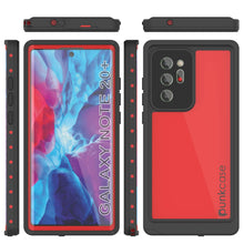 Charger l'image dans la galerie, Galaxy Note 20 Ultra Waterproof Case, Punkcase Studstar Red Series Thin Armor Cover (Color in image: teal)