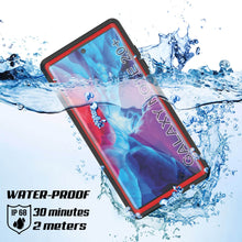 Charger l'image dans la galerie, Galaxy Note 20 Ultra Waterproof Case, Punkcase Studstar Red Series Thin Armor Cover (Color in image: black)