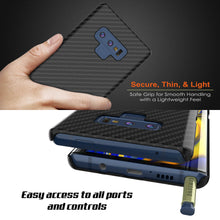 Charger l'image dans la galerie, Galaxy Note 9 Case, Punkcase CarbonShield, Heavy Duty & Ultra Thin Cover