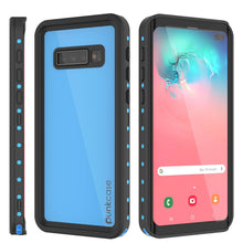 Charger l'image dans la galerie, Galaxy S10+ Plus Waterproof Case PunkCase StudStar Light Blue Thin 6.6ft Underwater IP68 ShockProof (Color in image: red)