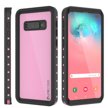 Charger l'image dans la galerie, Galaxy S10+ Plus Waterproof Case PunkCase StudStar Pink Thin 6.6ft Underwater IP68 Shock/Snow Proof (Color in image: light green)