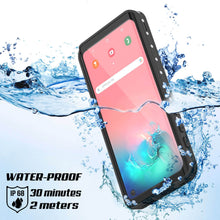 Charger l'image dans la galerie, Galaxy S10 Waterproof Case, Punkcase StudStar White Thin 6.6ft Underwater IP68 Shock/Snow Proof (Color in image: teal)