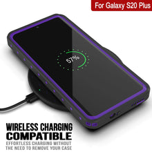 Charger l'image dans la galerie, Galaxy S20+ Plus Waterproof Case PunkCase StudStar Purple Thin 6.6ft Underwater IP68 Shock/Snow Proof (Color in image: teal)