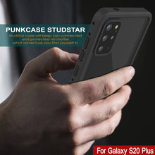 Charger l'image dans la galerie, Galaxy S20+ Plus Waterproof Case PunkCase StudStar Black Thin 6.6ft Underwater IP68 Shock/Snow Proof (Color in image: white)