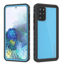 Charger l'image dans la galerie, Galaxy S20+ Plus Waterproof Case PunkCase StudStar Light Blue Thin 6.6ft Underwater IP68 ShockProof (Color in image: light blue)